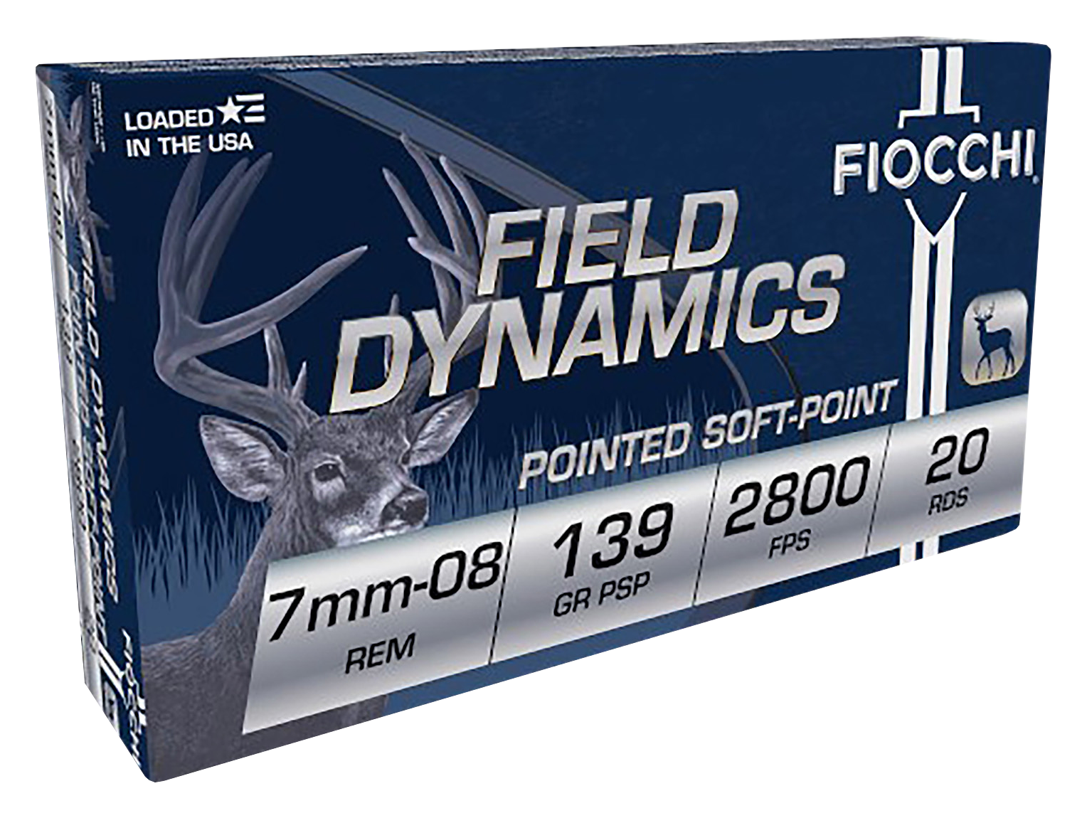 Fiocchi Shooting Dynamics 7mm-08 Remington 139 Grain Boat Tail SP ...
